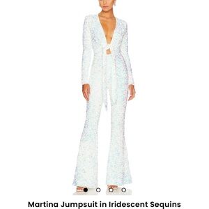 Martina Iridescent Sequin Jumpsuit